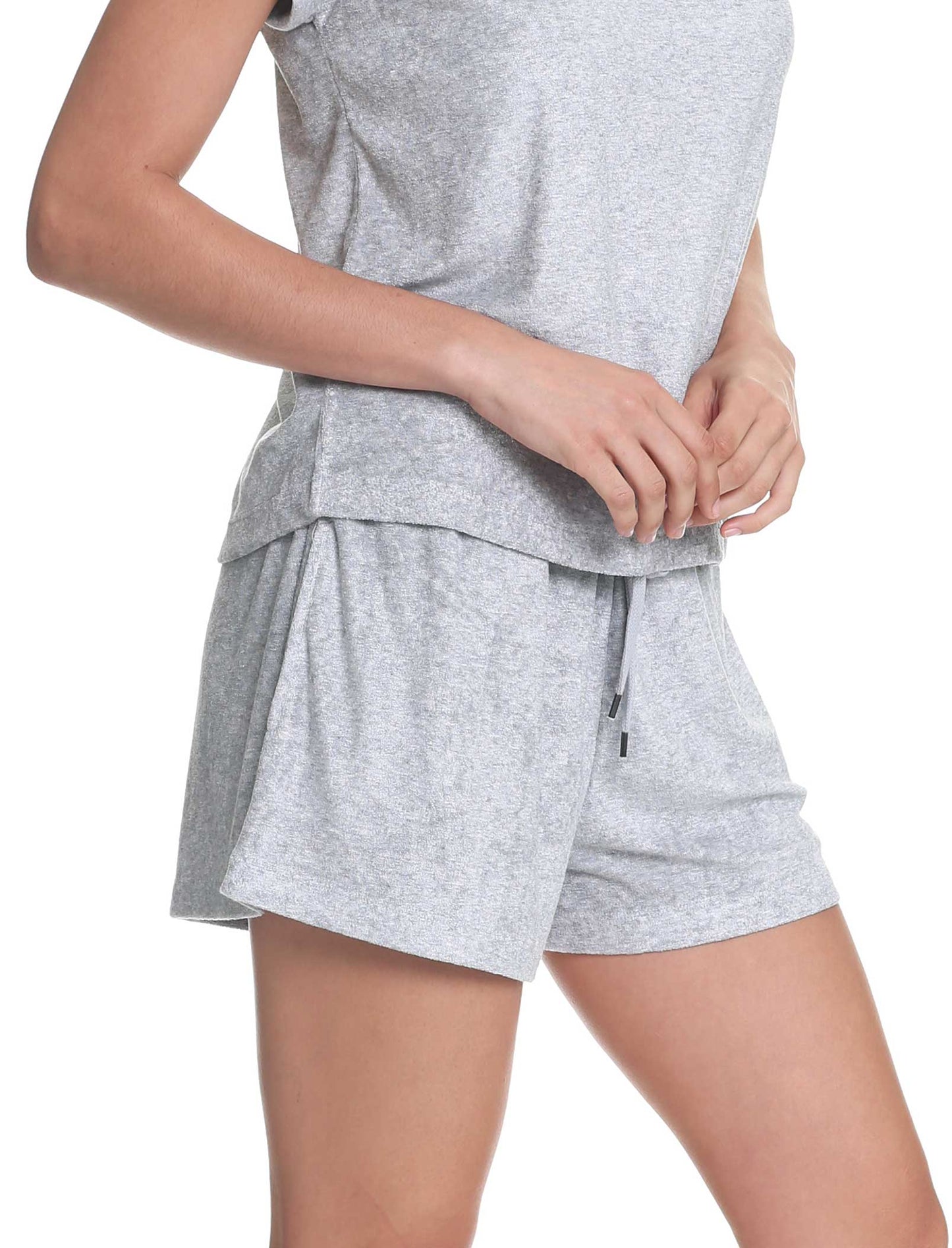 French Terry Boxer in Grey