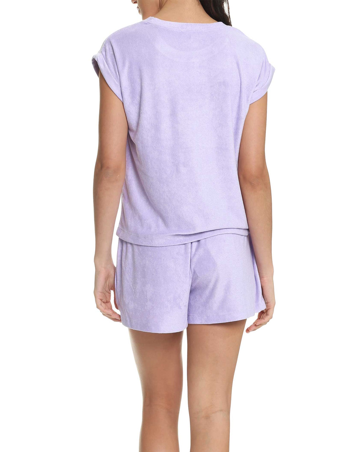 French Terry Boxer in Lilac