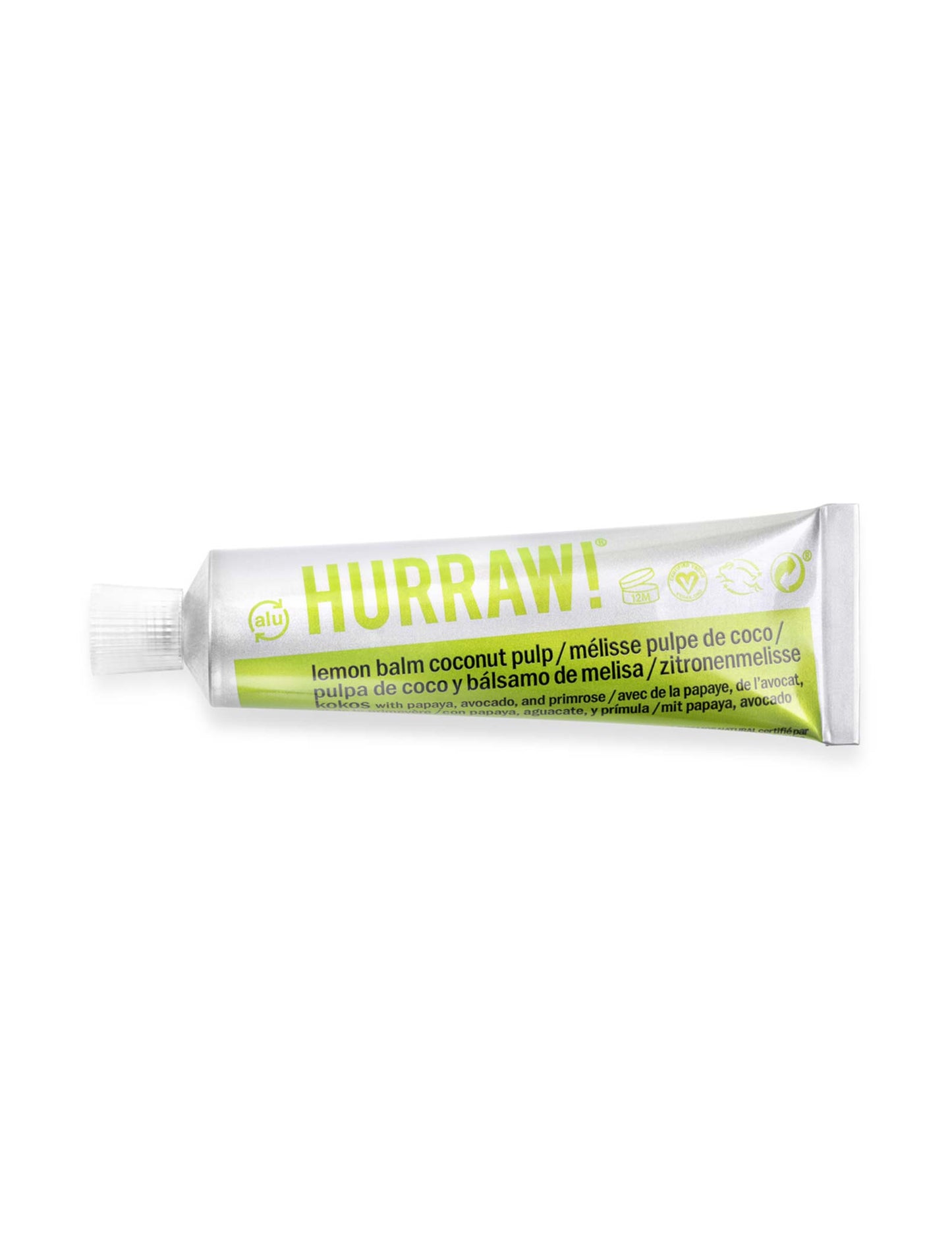Hurraw BALMTOO Body Balm in Lemon Balm & Coconut Pulp
