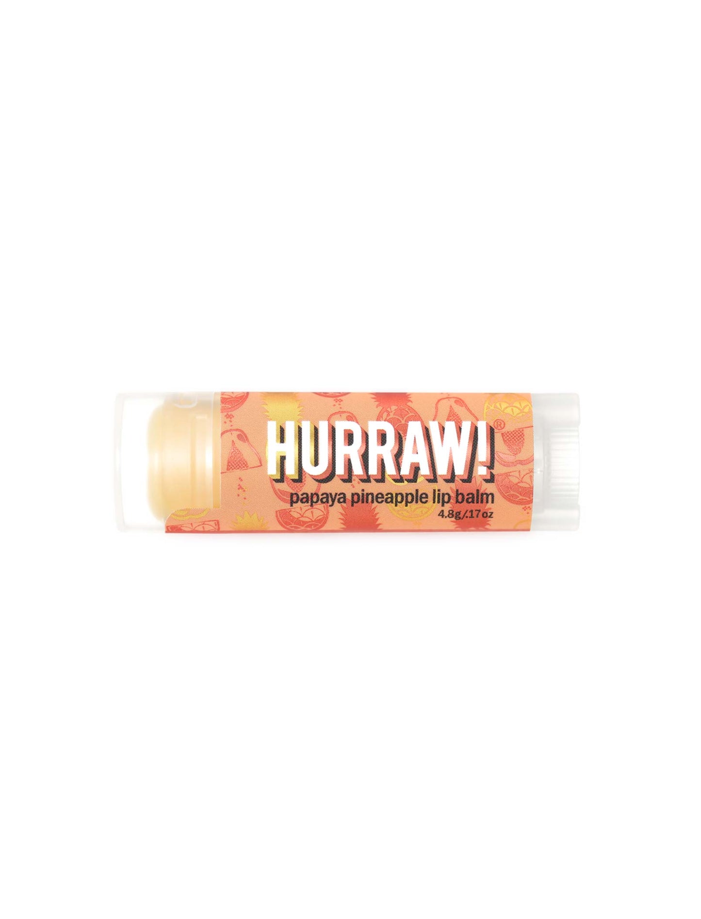 Hurraw Lip Balm in Papaya Pineapple