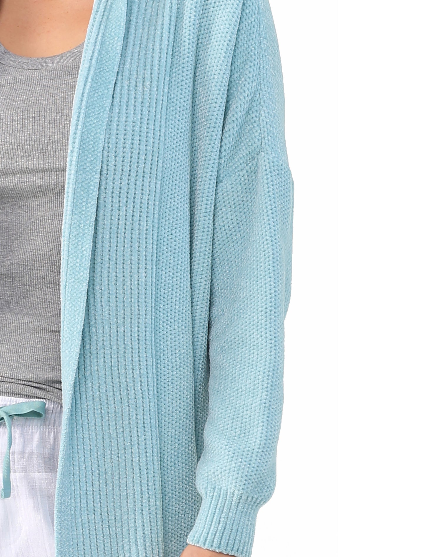 Chenille Cardi in Sage