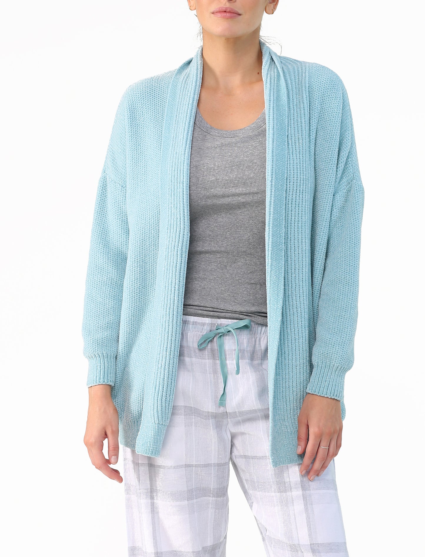 Chenille Cardi in Sage