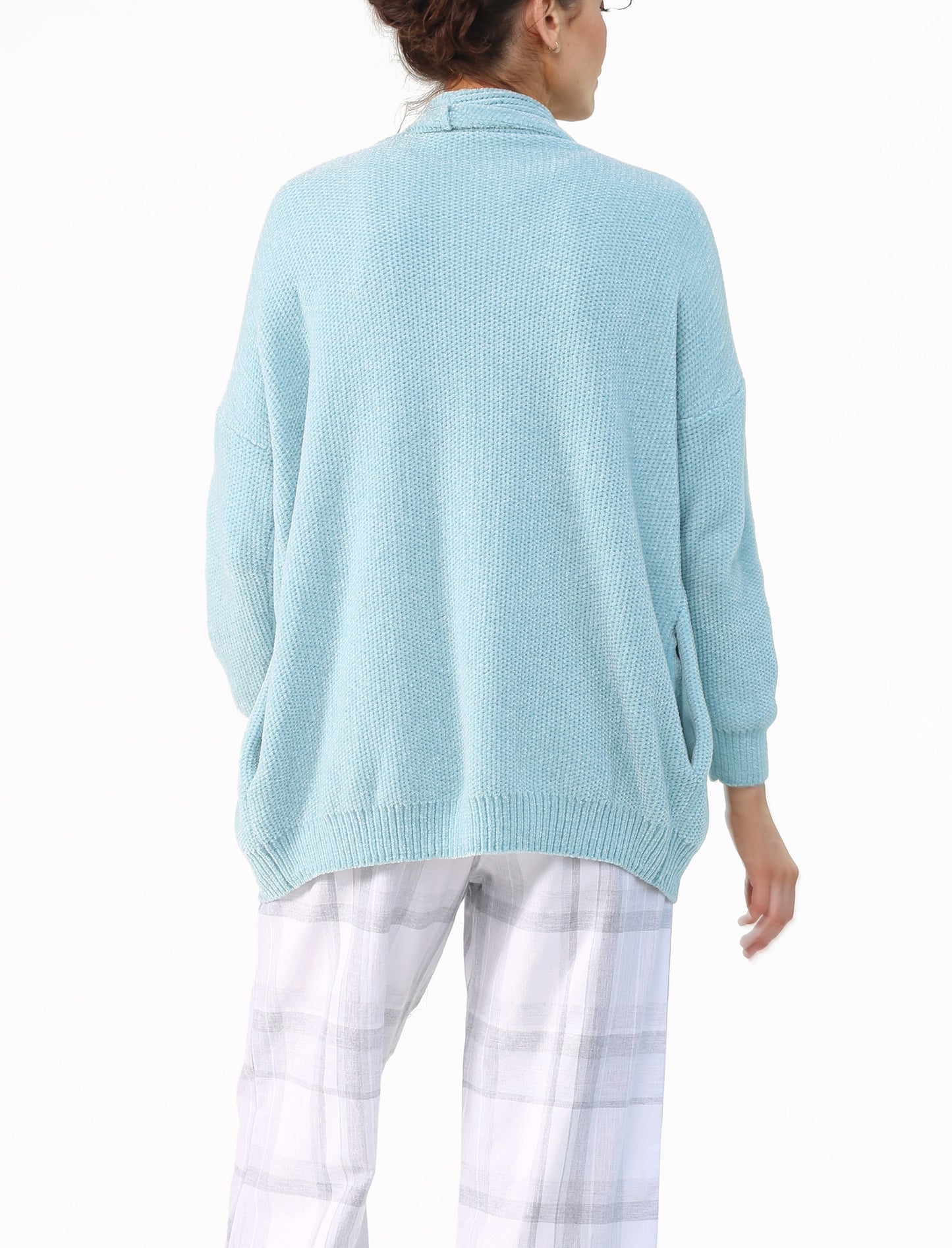 Chenille Cardi in Sage