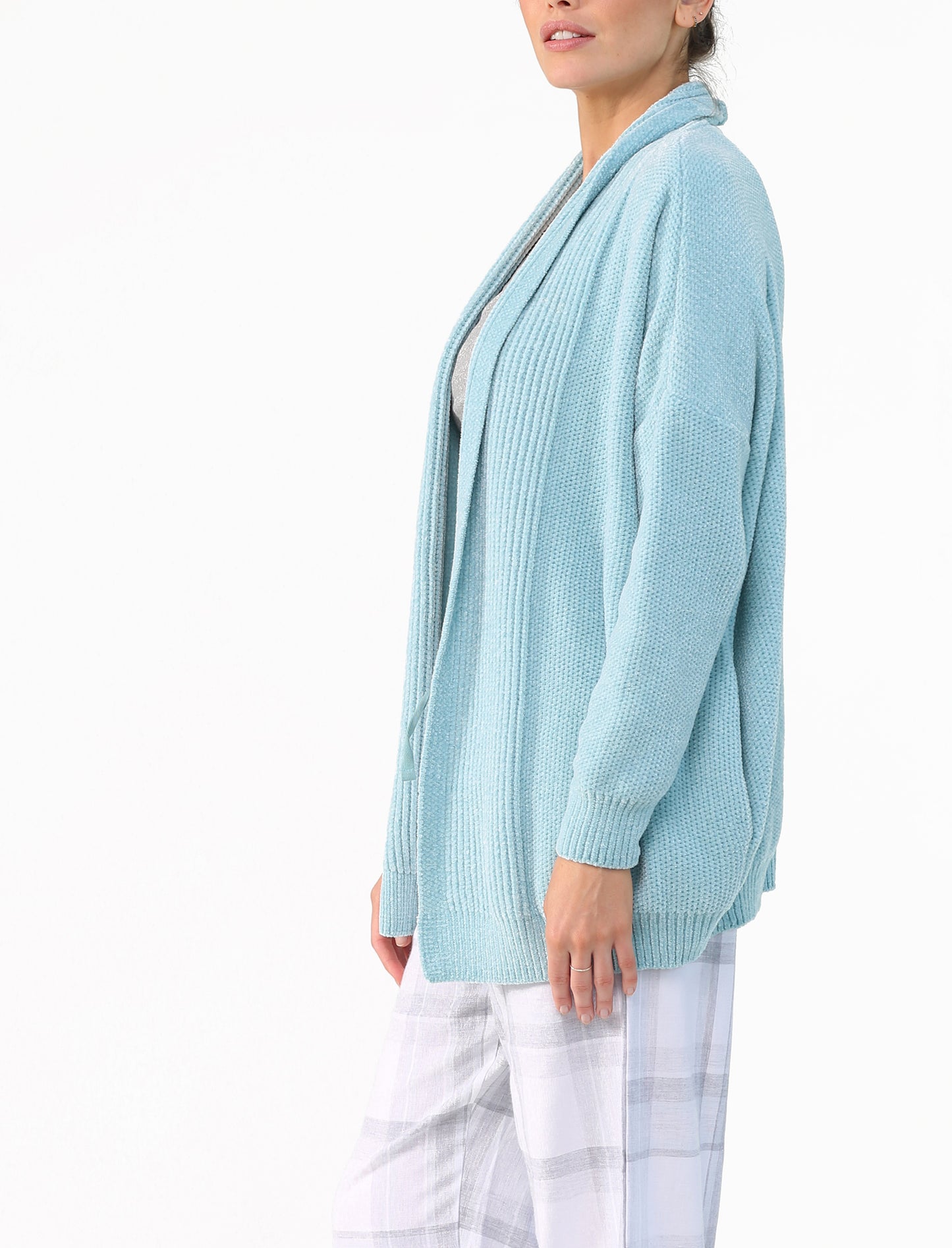 Chenille Cardi in Sage