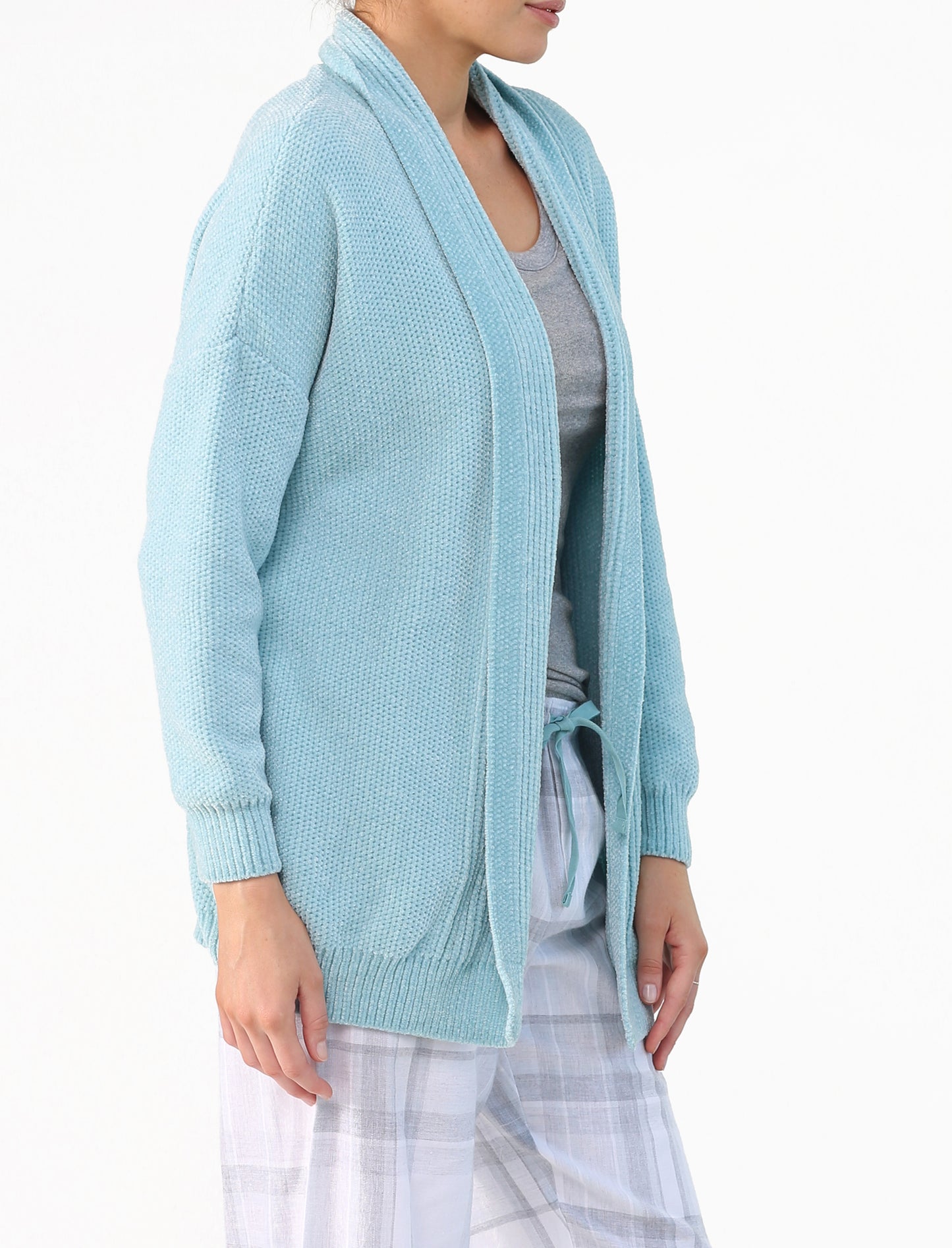 Chenille Cardi in Sage