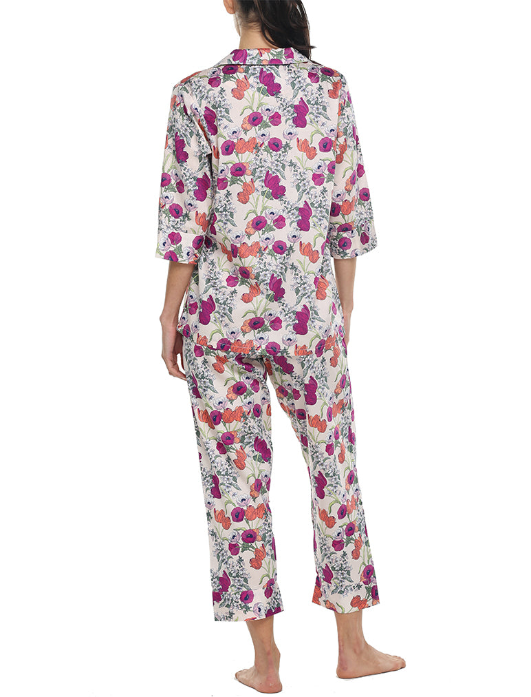 Pavot Pink Crop PJ