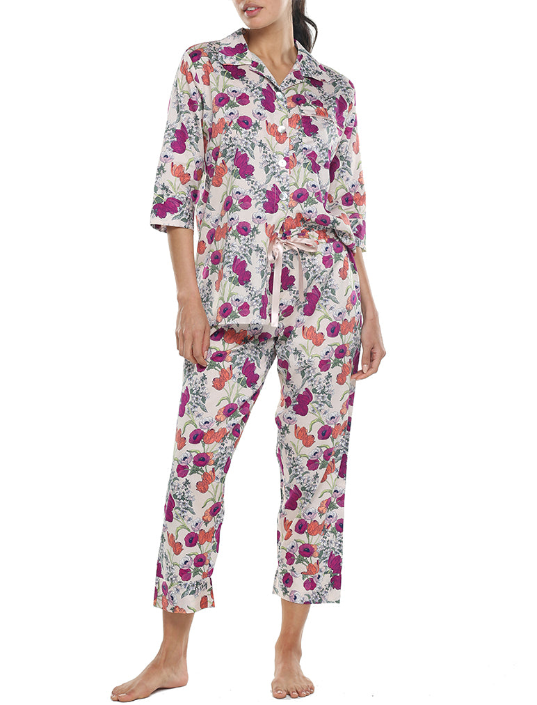 Pavot Pink Crop PJ