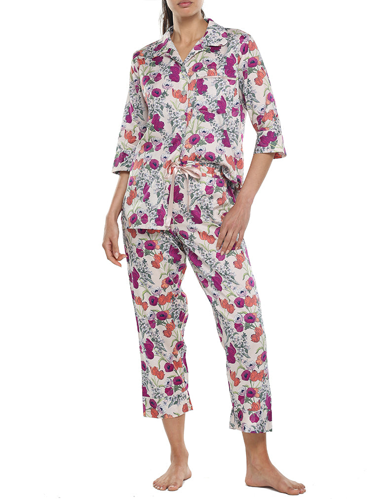 Pavot Pink Crop PJ