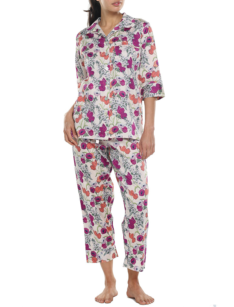 Pavot Pink Crop PJ