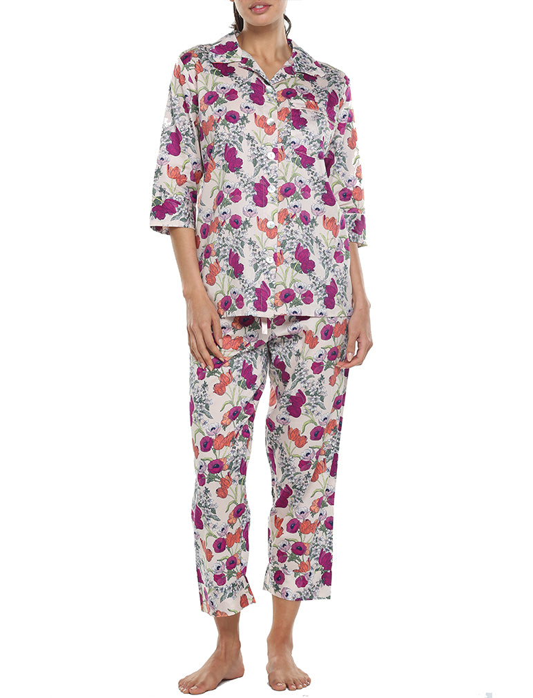 Pavot Pink Crop PJ