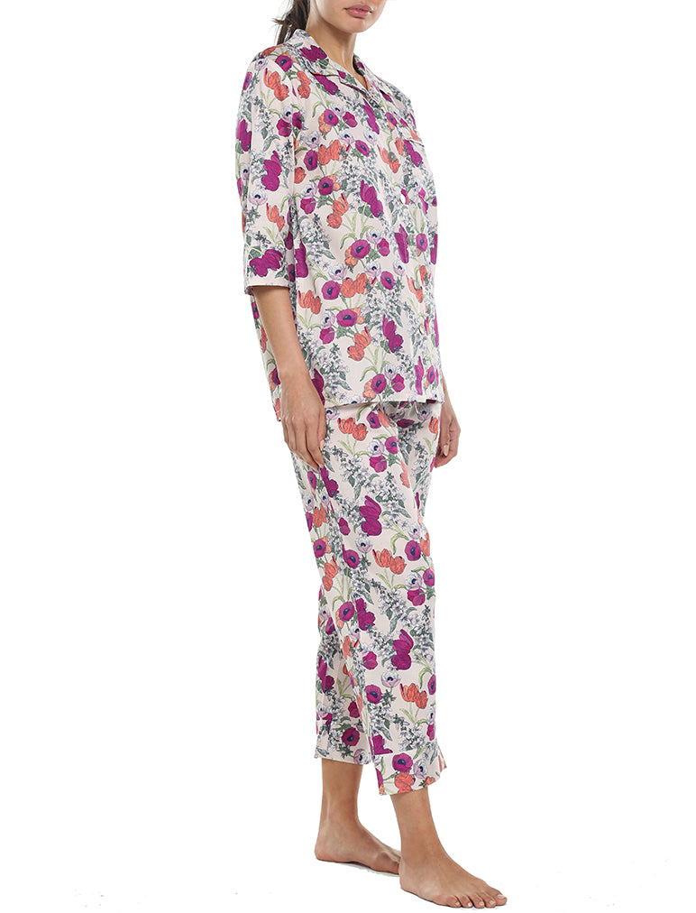 Pavot Pink Crop PJ