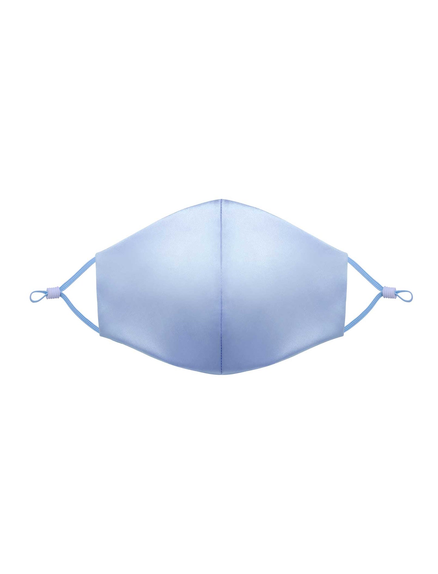 SILK FACE MASK, BLUE