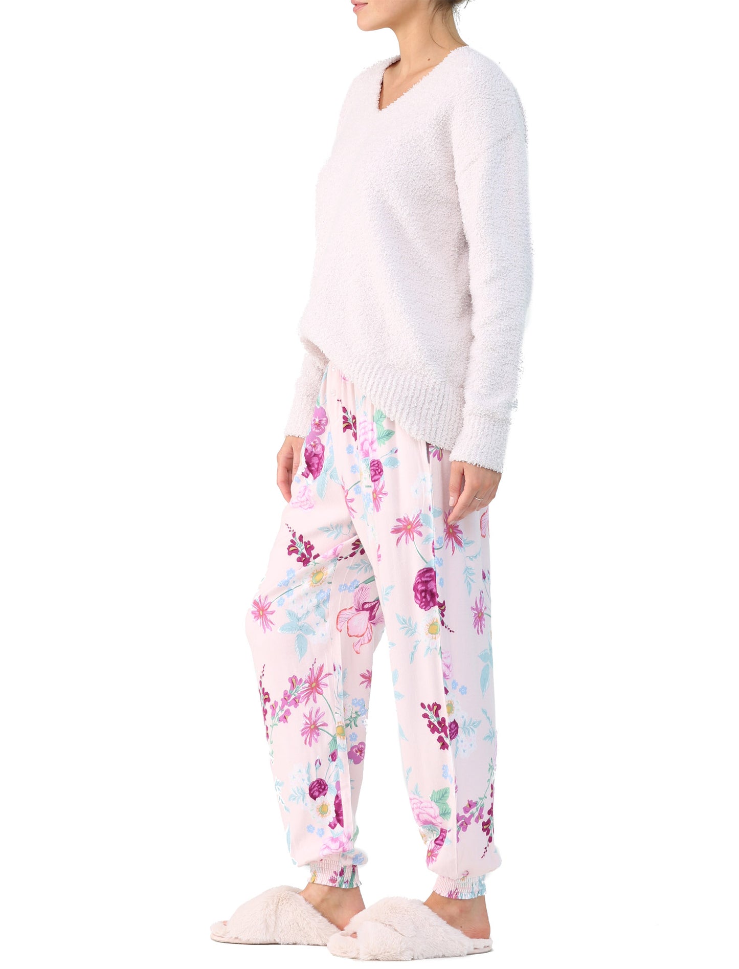 Violaine Pink Cozy Jogger