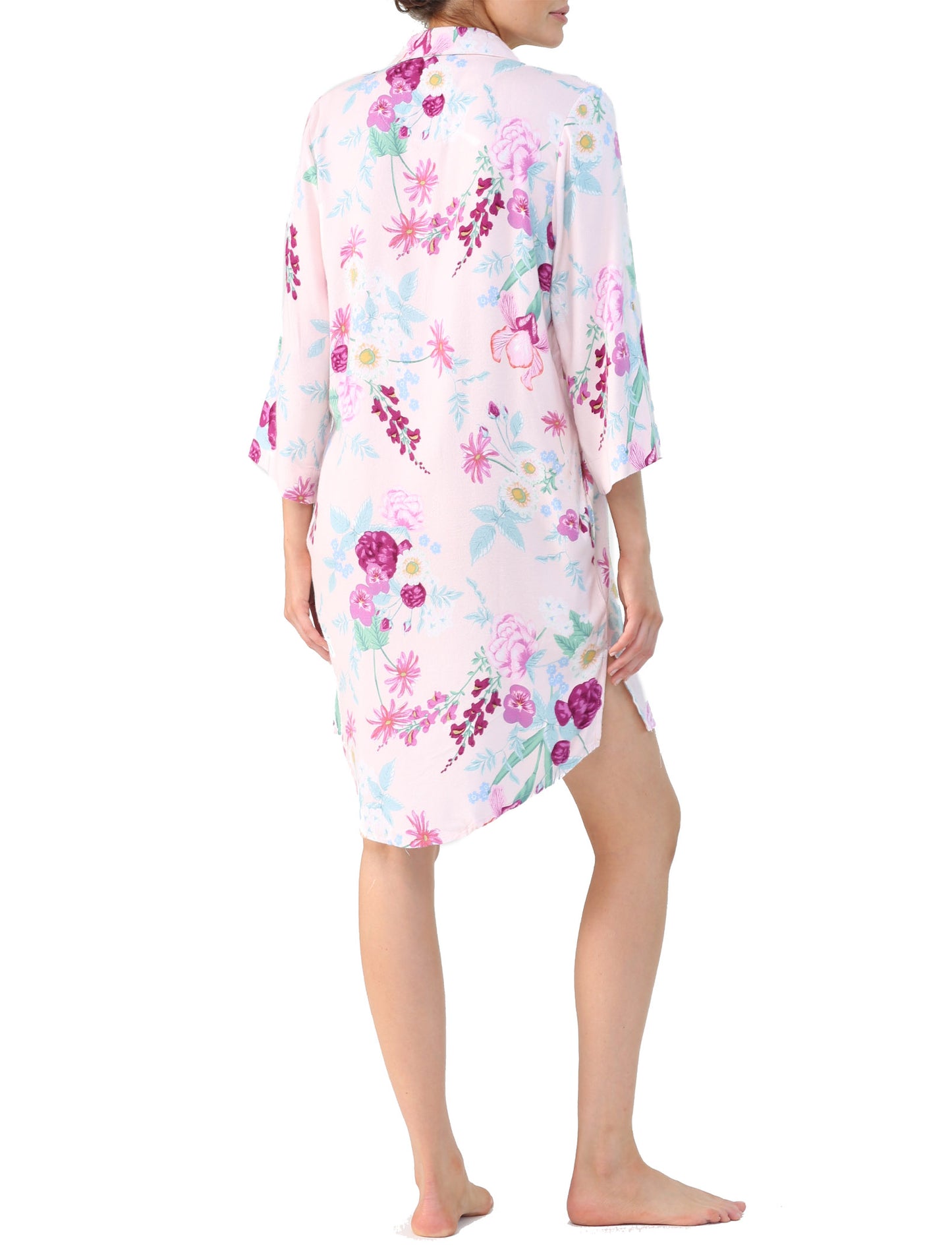 Violaine Pink Cozy Nightshirt
