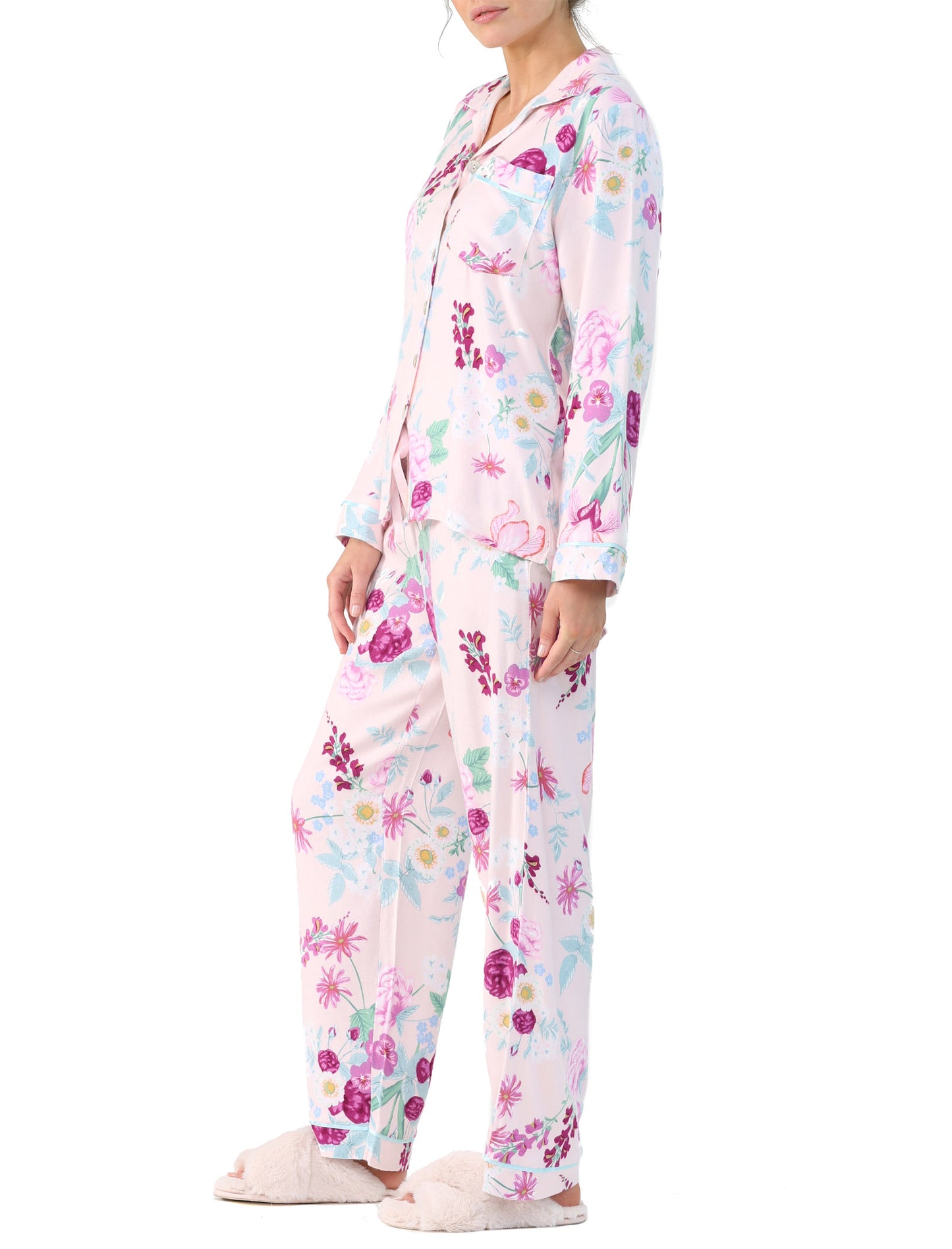 Violaine Pink Cozy Pajama Set