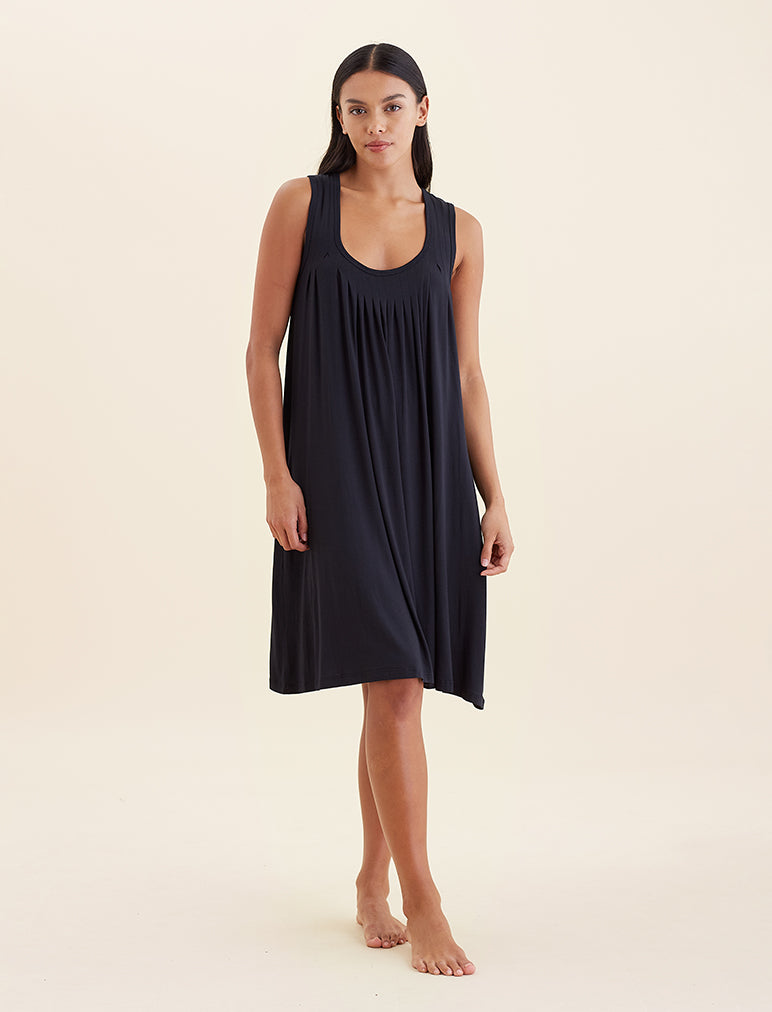 Kate Modal Soft Pleat Front Nightgown