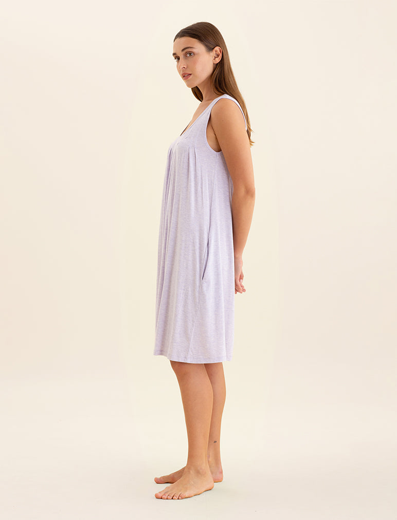 Kate Modal Soft Pleat Front Nightgown