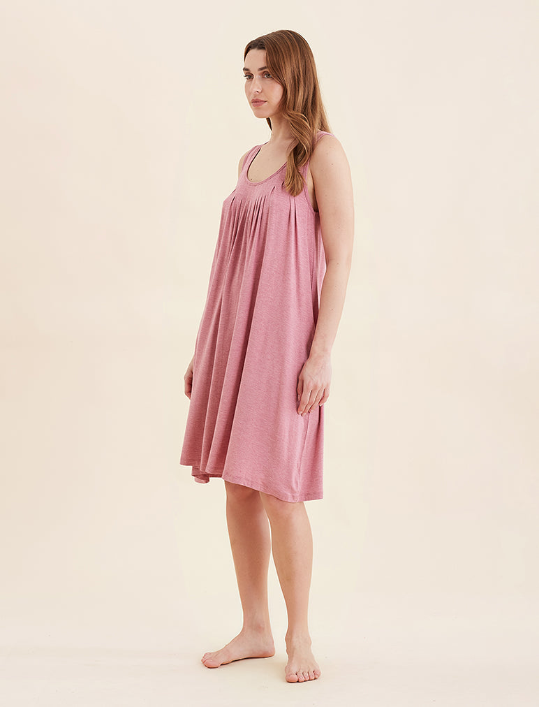 Kate Modal Soft Pleat Front Nightgown