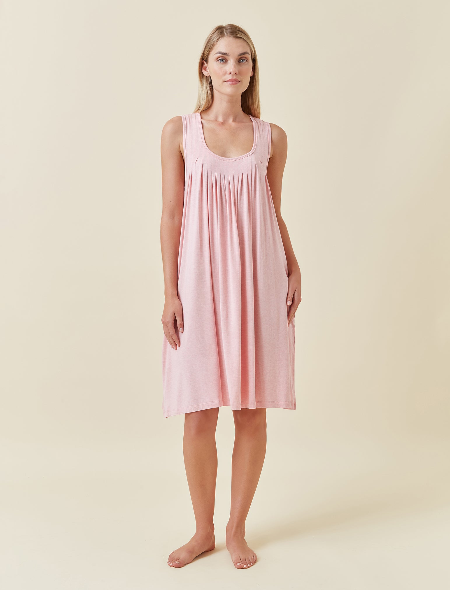 Kate Modal Soft Pleat Front Nightgown