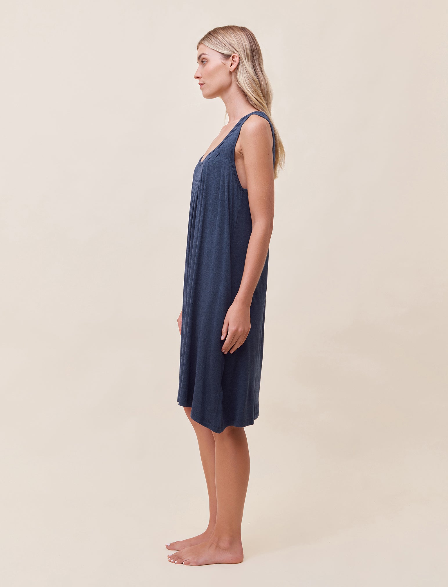 Kate Modal Soft Pleat Front Nightgown