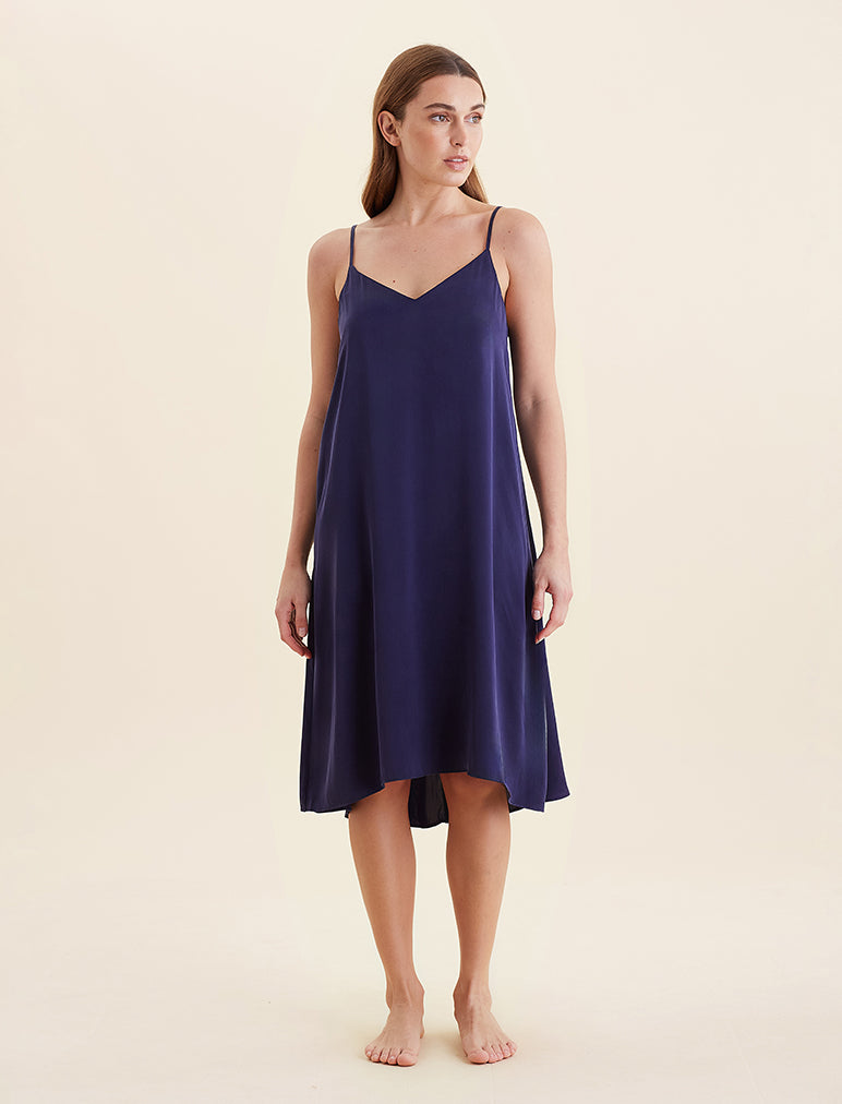 Audrey Washable Silk Slip Nightgown