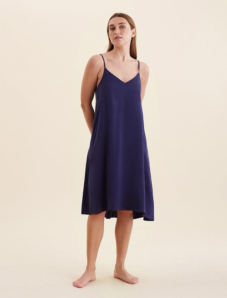 Audrey Washable Silk Slip Nightgown