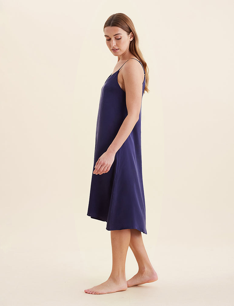 Audrey Washable Silk Slip Nightgown