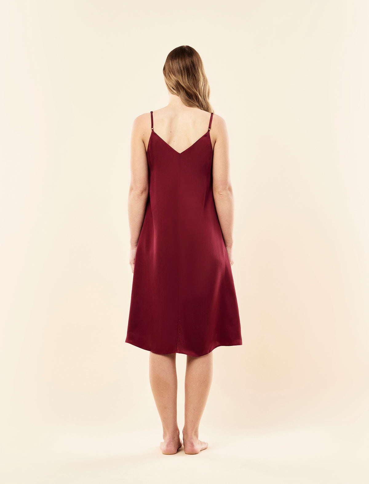 Audrey Washable Silk Slip Nightgown