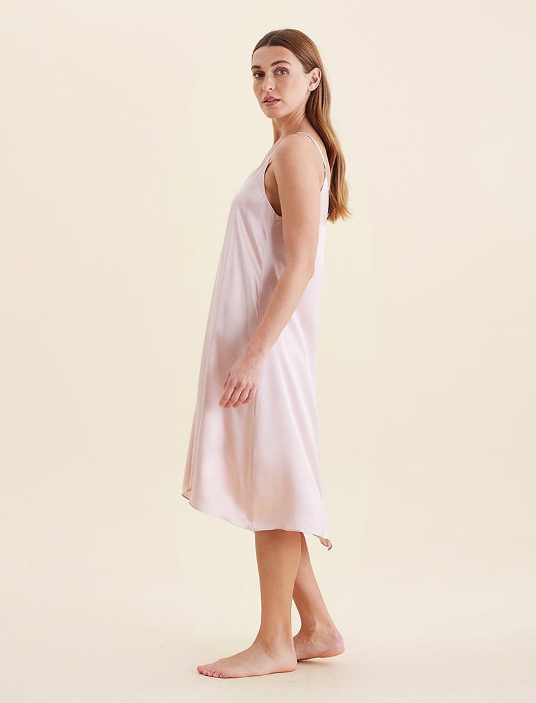 Audrey Washable Silk Slip Nightgown