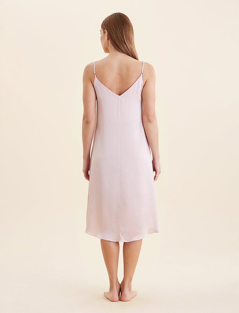 Audrey Washable Silk Slip Nightgown