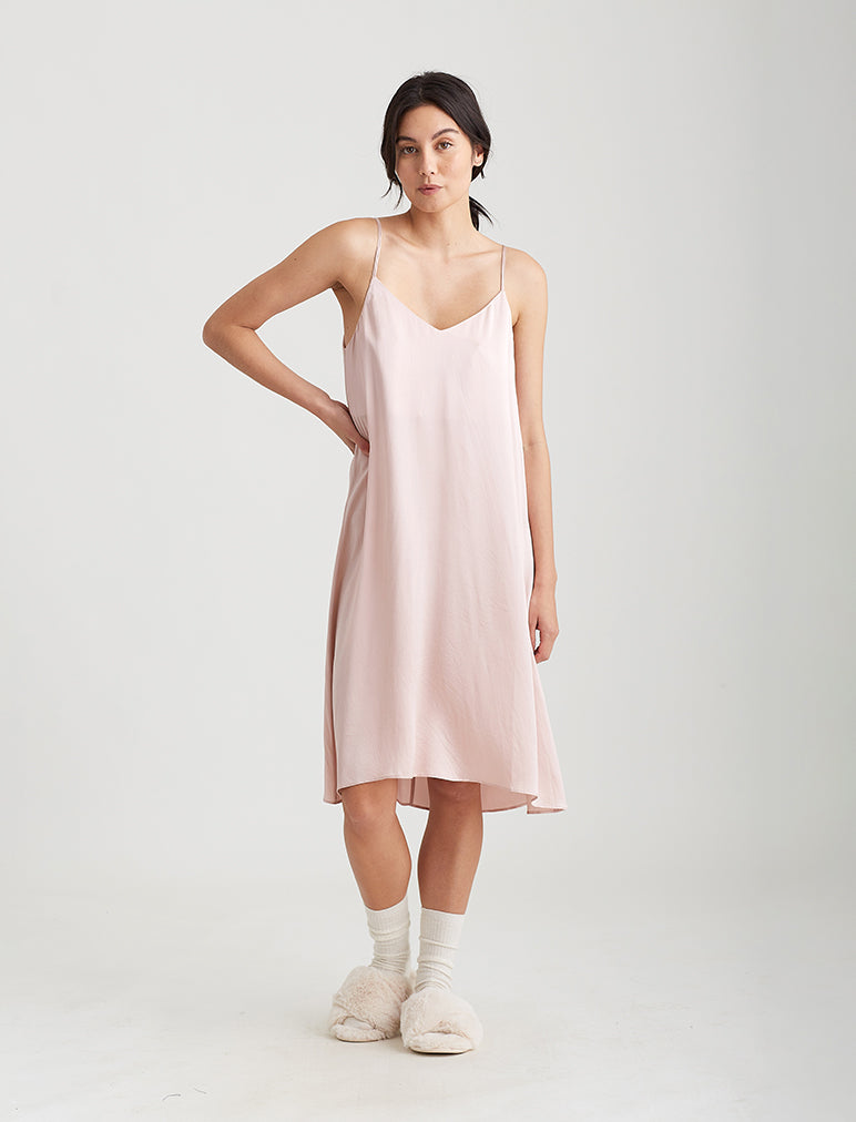 Audrey Mulberry Silk Slip Nightgown