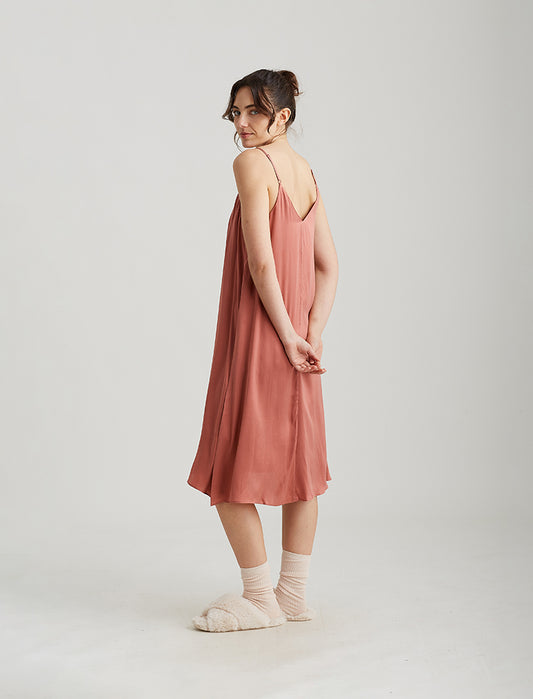 Audrey Silk Slip Nightgown