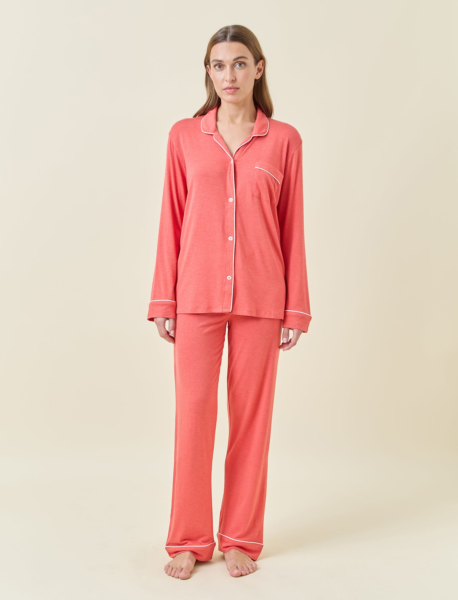 Kate Modal Soft Full Length PJ Set