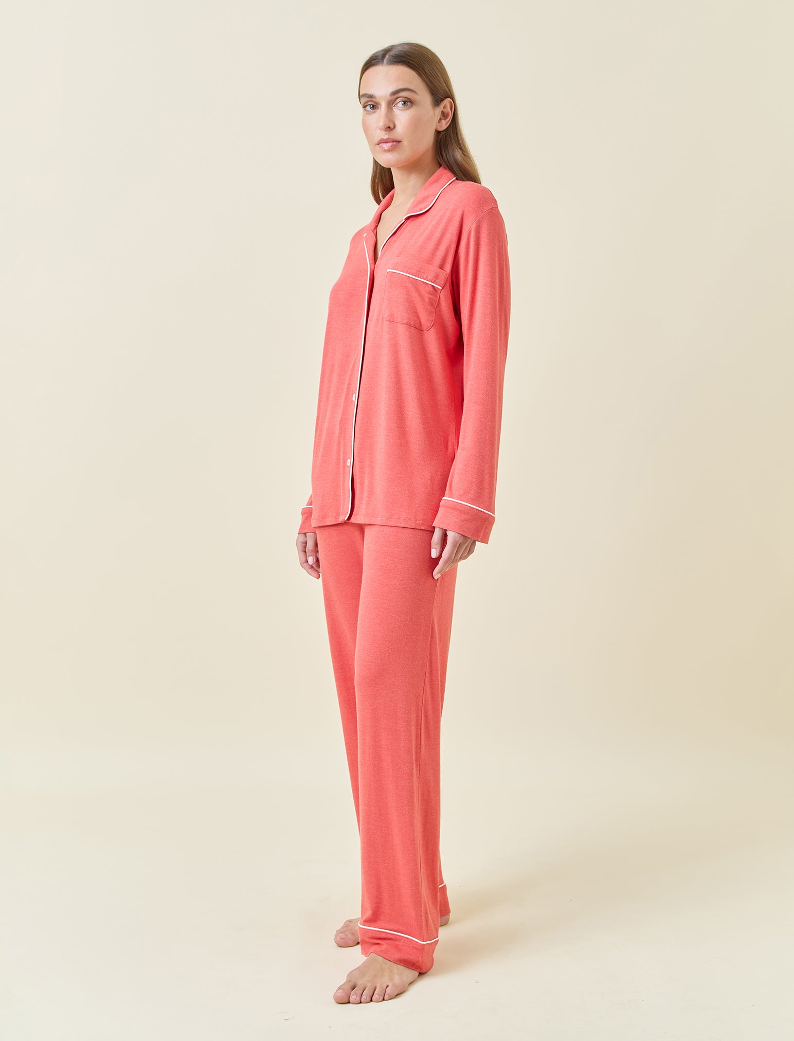 Kate Modal Soft Full Length PJ Set