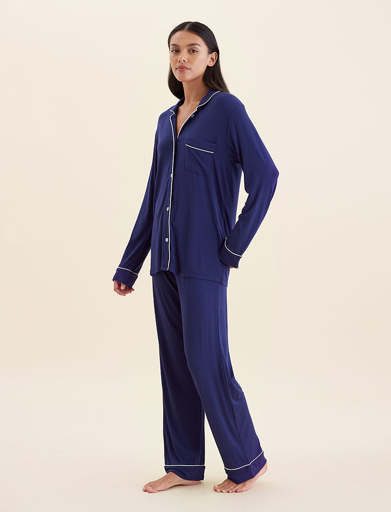 Kate Modal Soft Full Length PJ Set