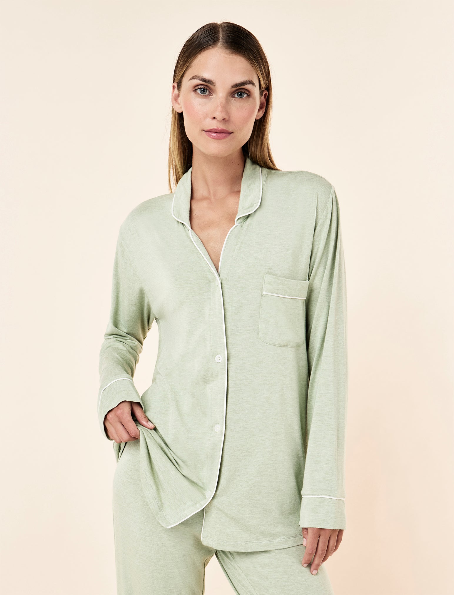 Kate Modal Soft Full Length PJ Set