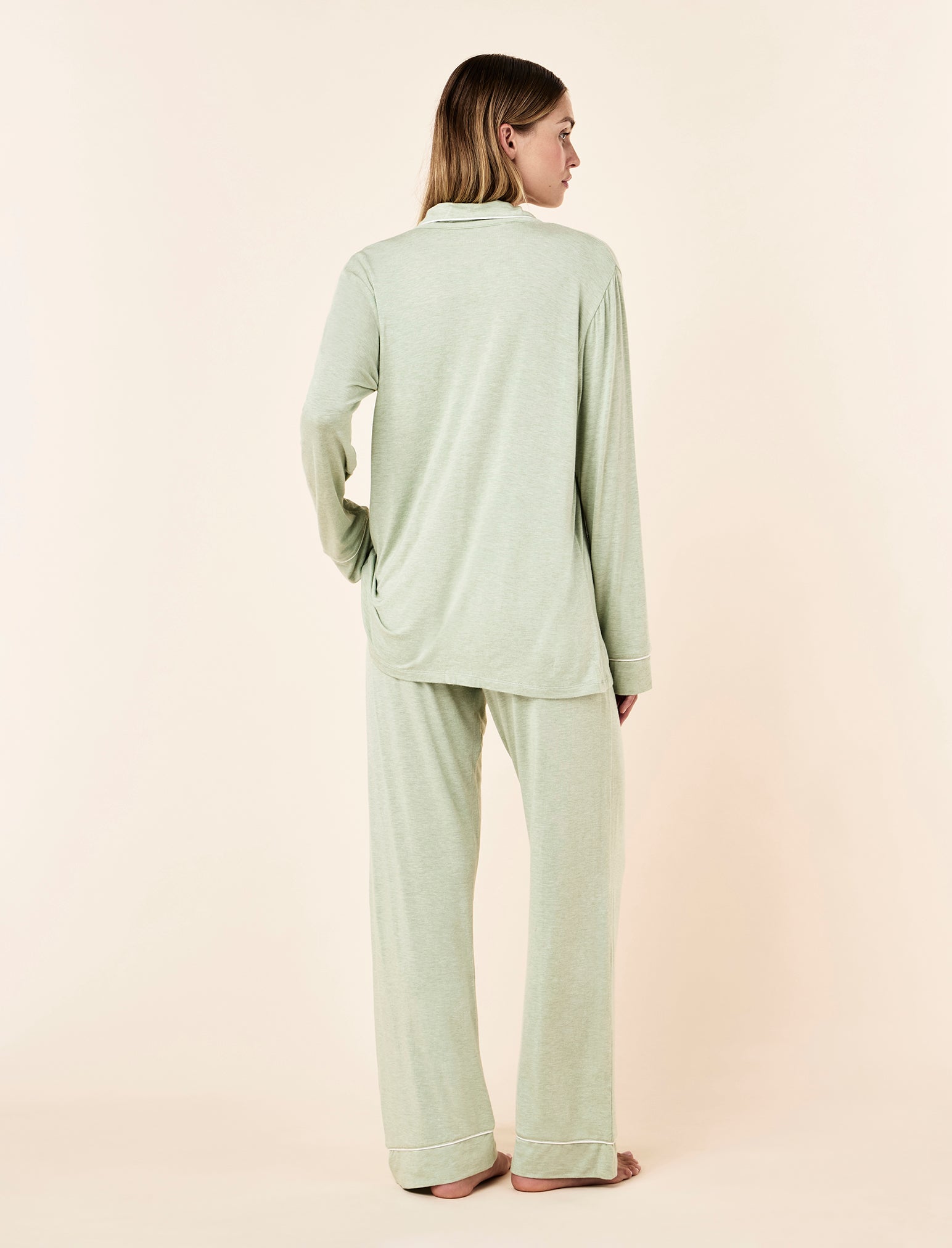 Kate Modal Soft Full Length PJ Set