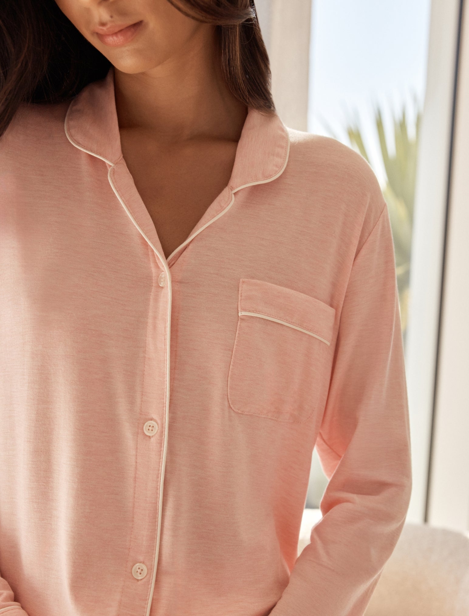 Kate Modal Soft Full Length PJ Set