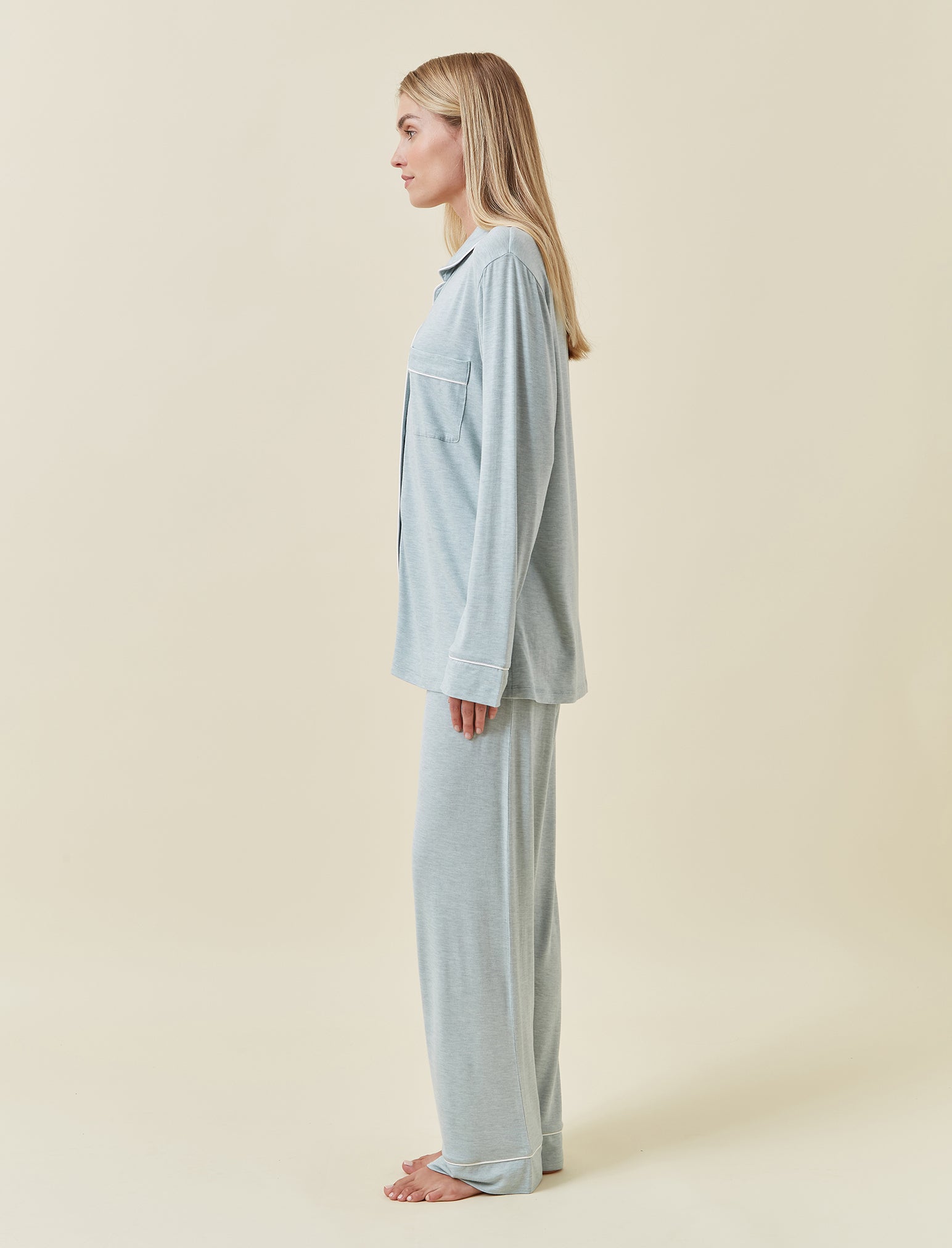 Kate Modal Soft Full Length PJ Set