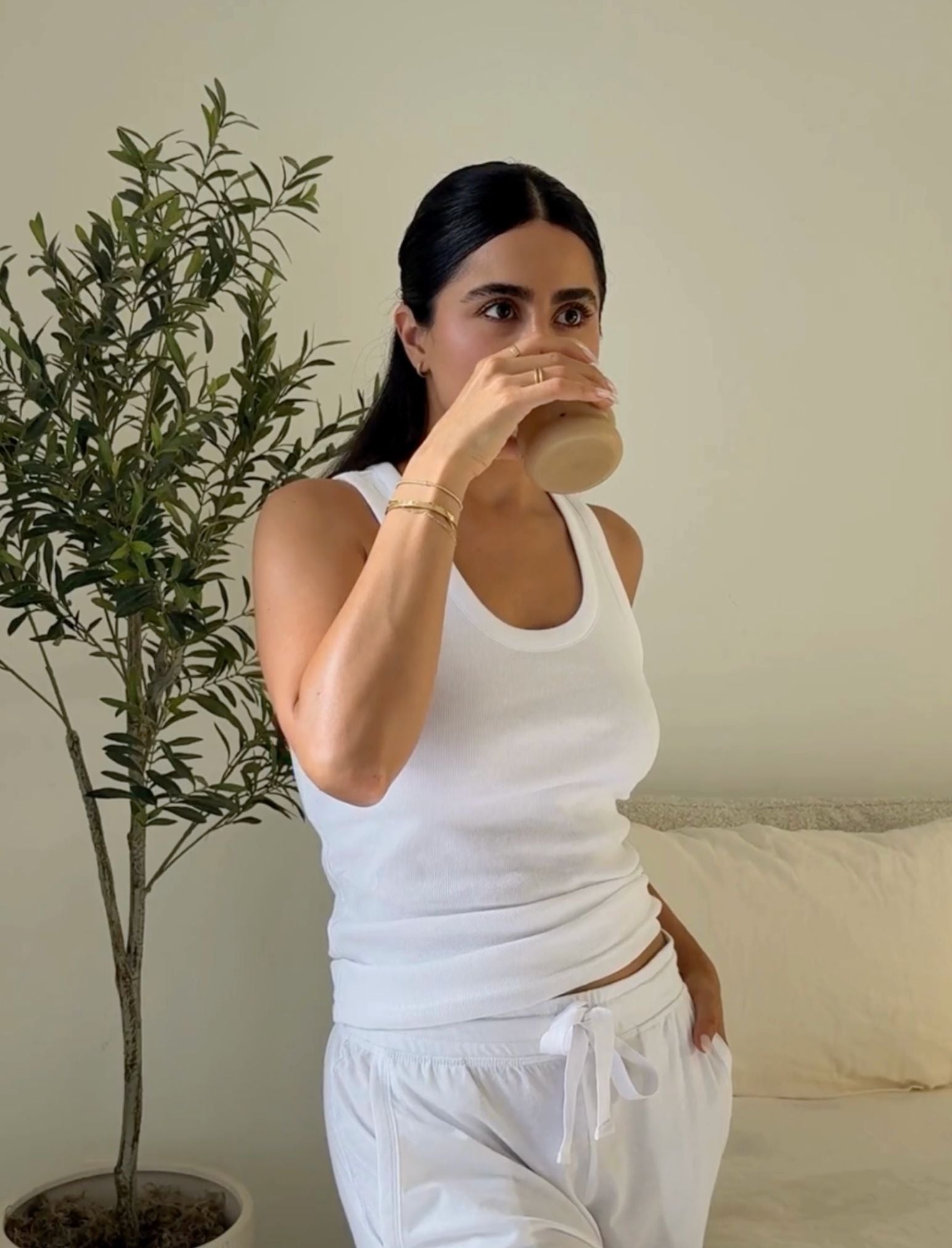 Milla Rib Shelf Bra Tank