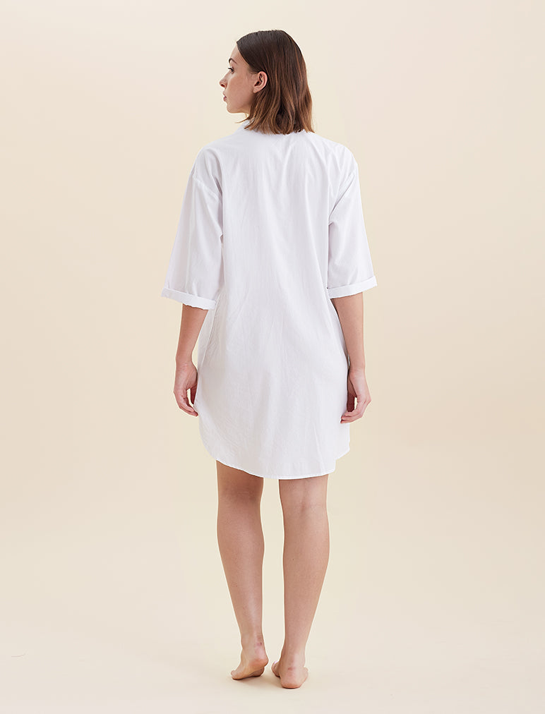 Whale Beach Nightshirt in White