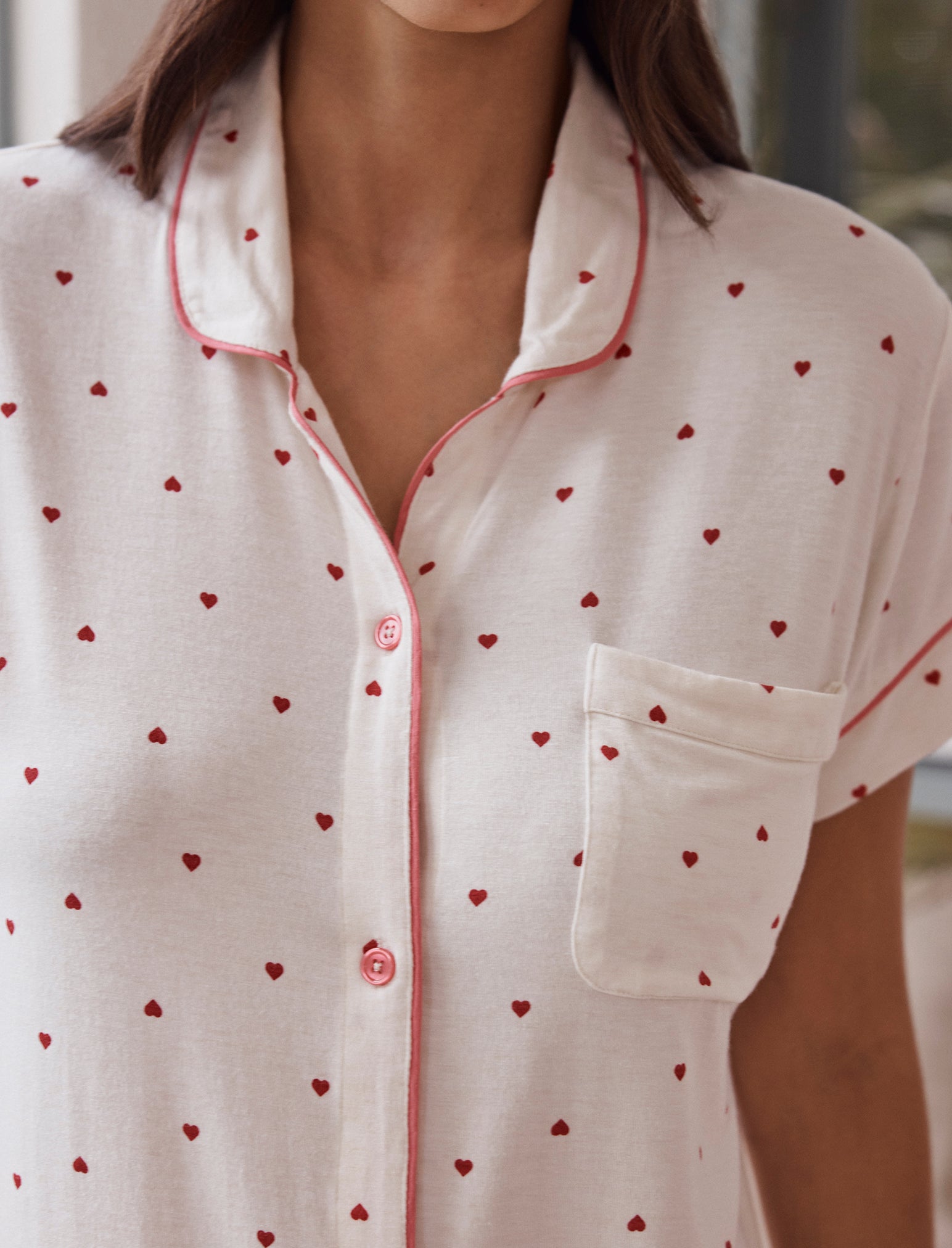 Kate Modal Soft Boxer PJ Set