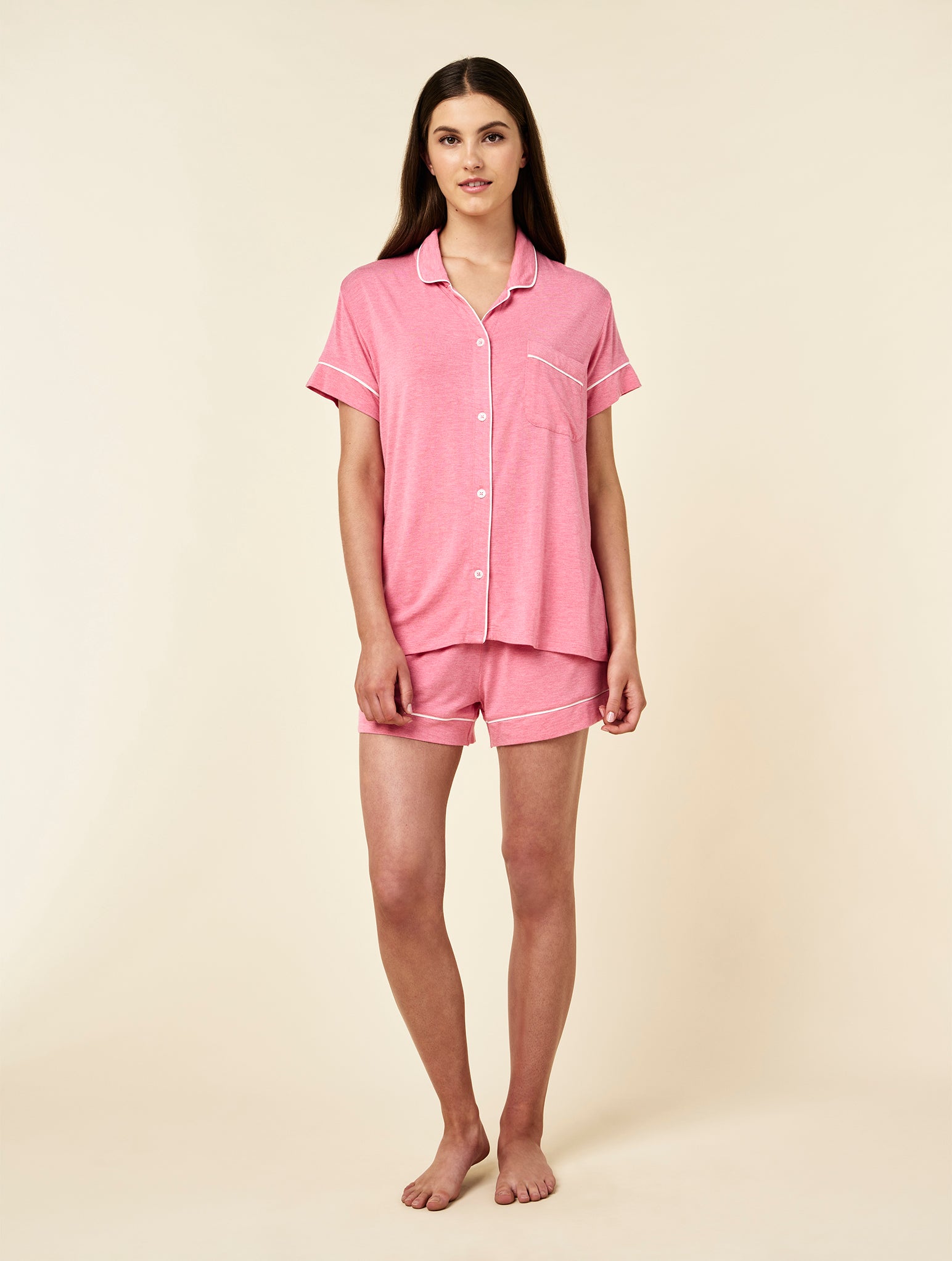 Kate Modal Soft Boxer PJ Set