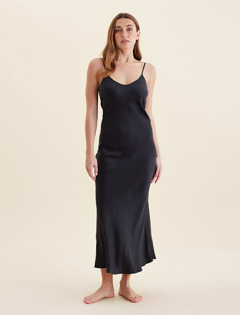 Audrey Mulberry Silk Bias Slip