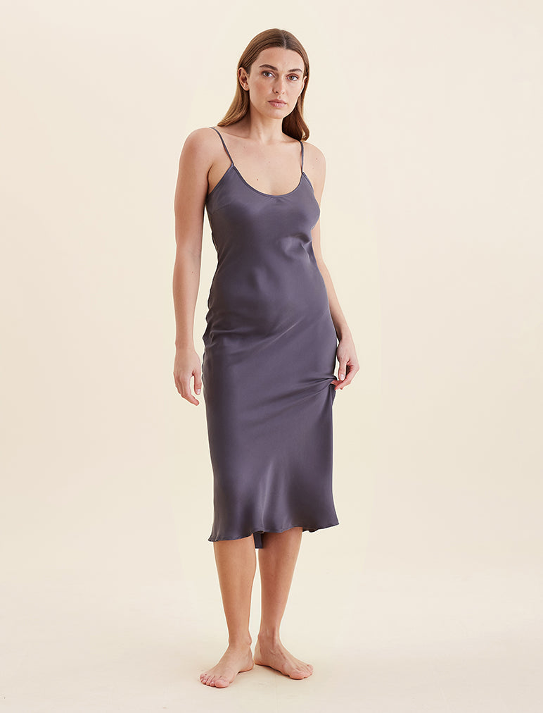 Audrey Washable Silk Bias Slip