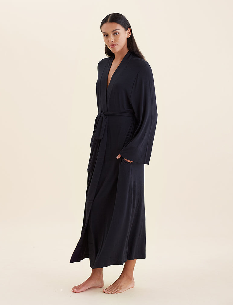 Kate Modal Soft Maxi Robe