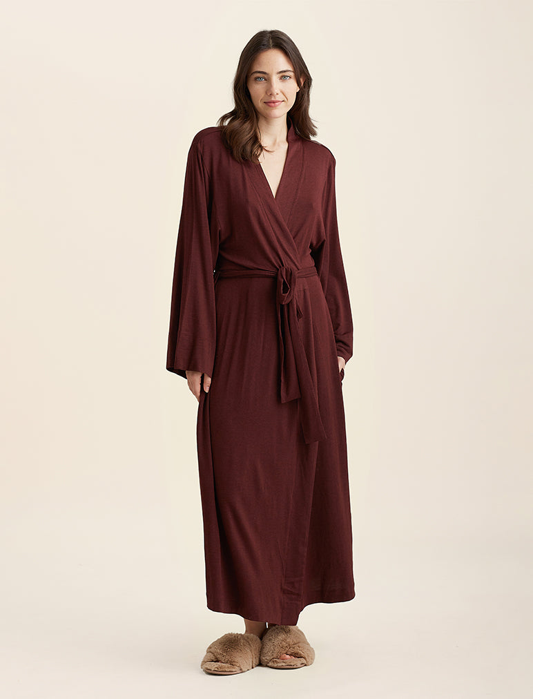 Kate Modal Soft Maxi Robe