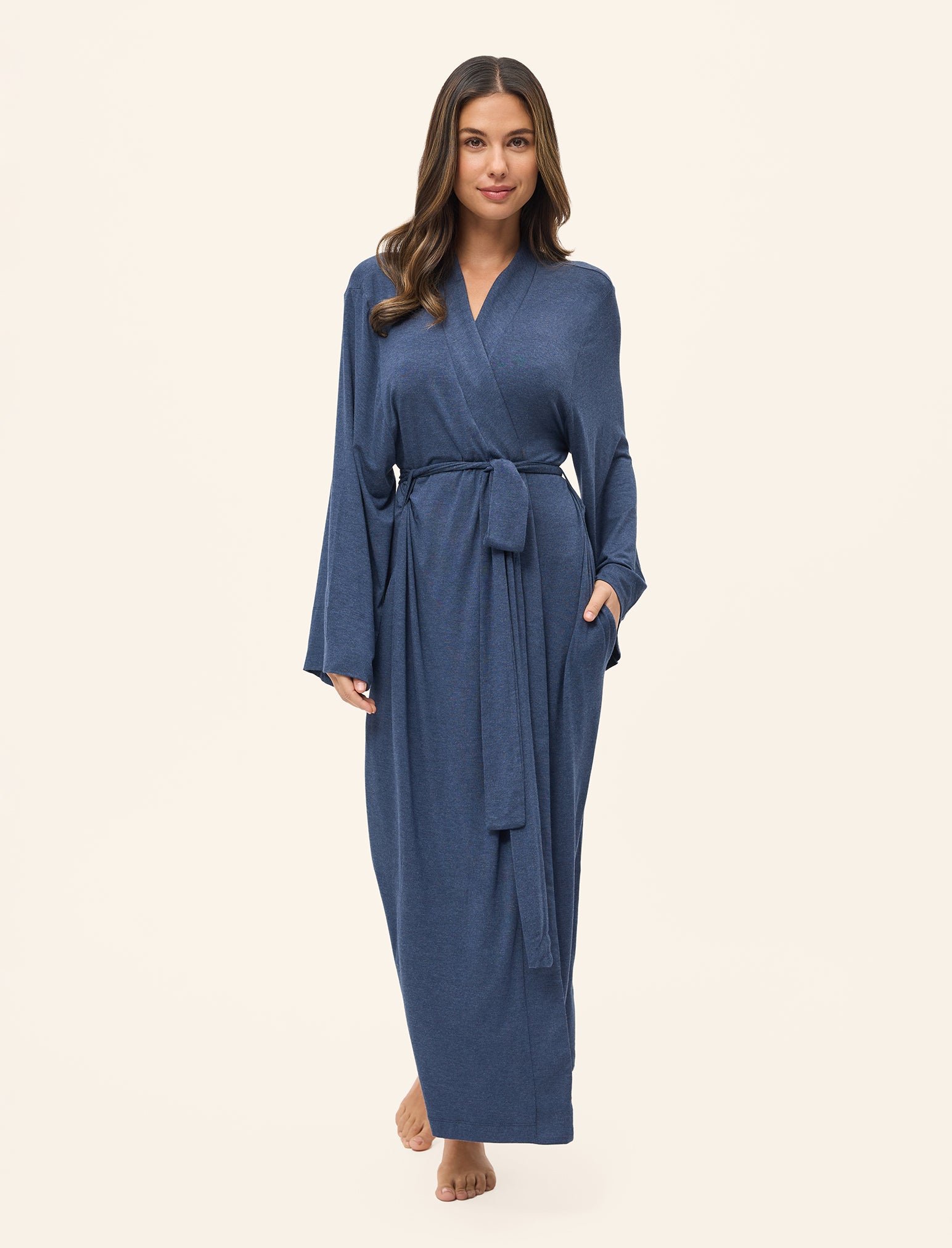 Kate Modal Soft Maxi Robe