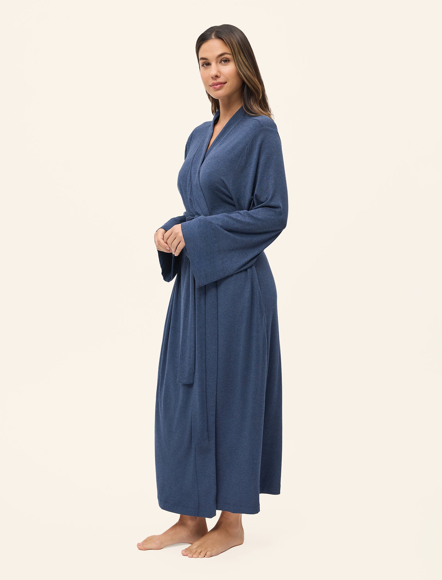 Kate Modal Soft Maxi Robe