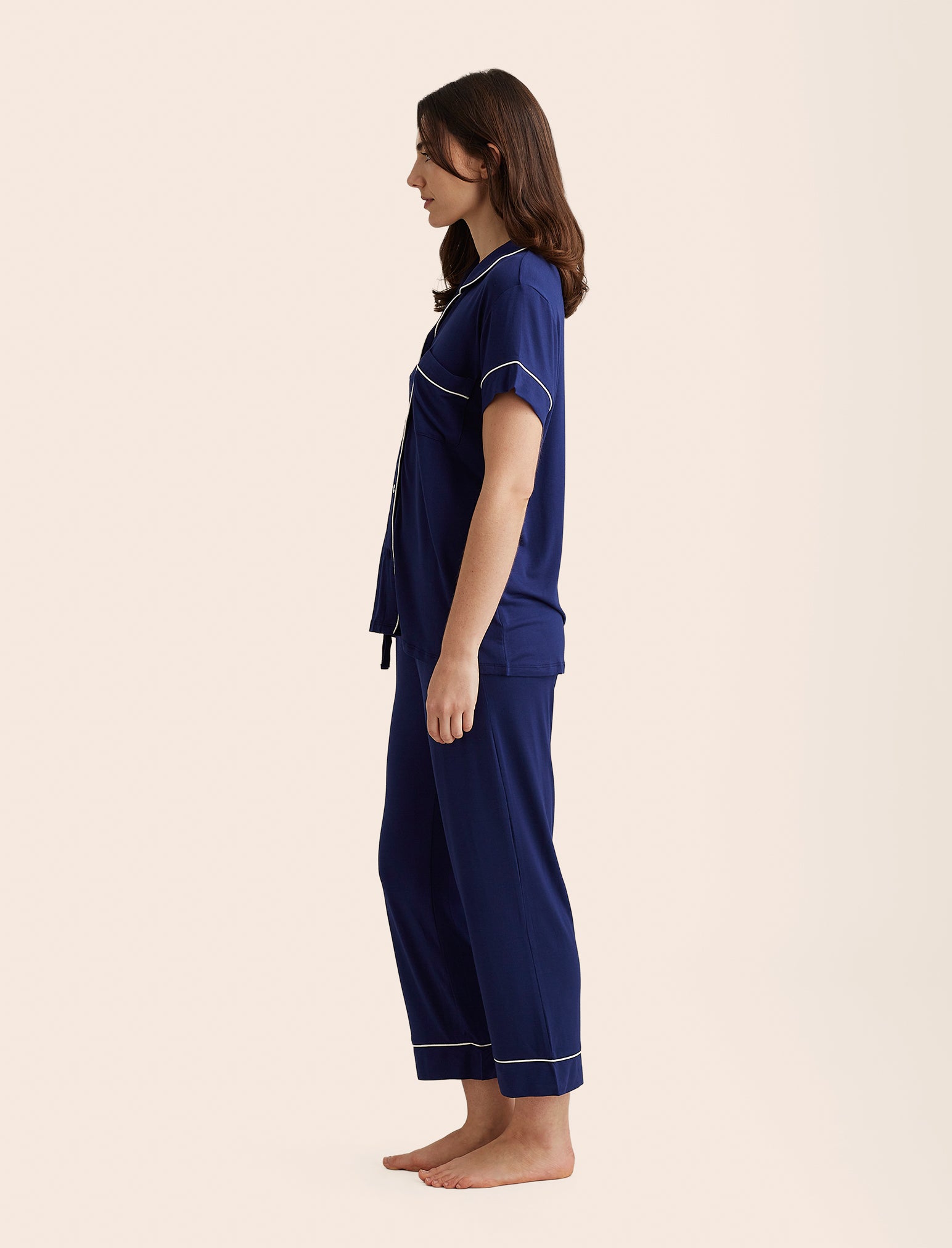 Kate Modal Soft Crop PJ Set
